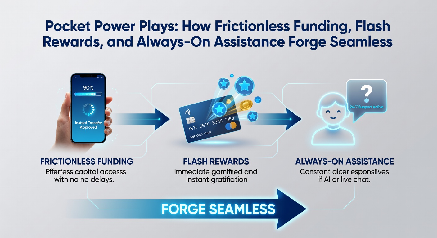 Dynamic graphic of flash reward pop-ups overlaying a sports betting VIP dashboard connected to slot wins