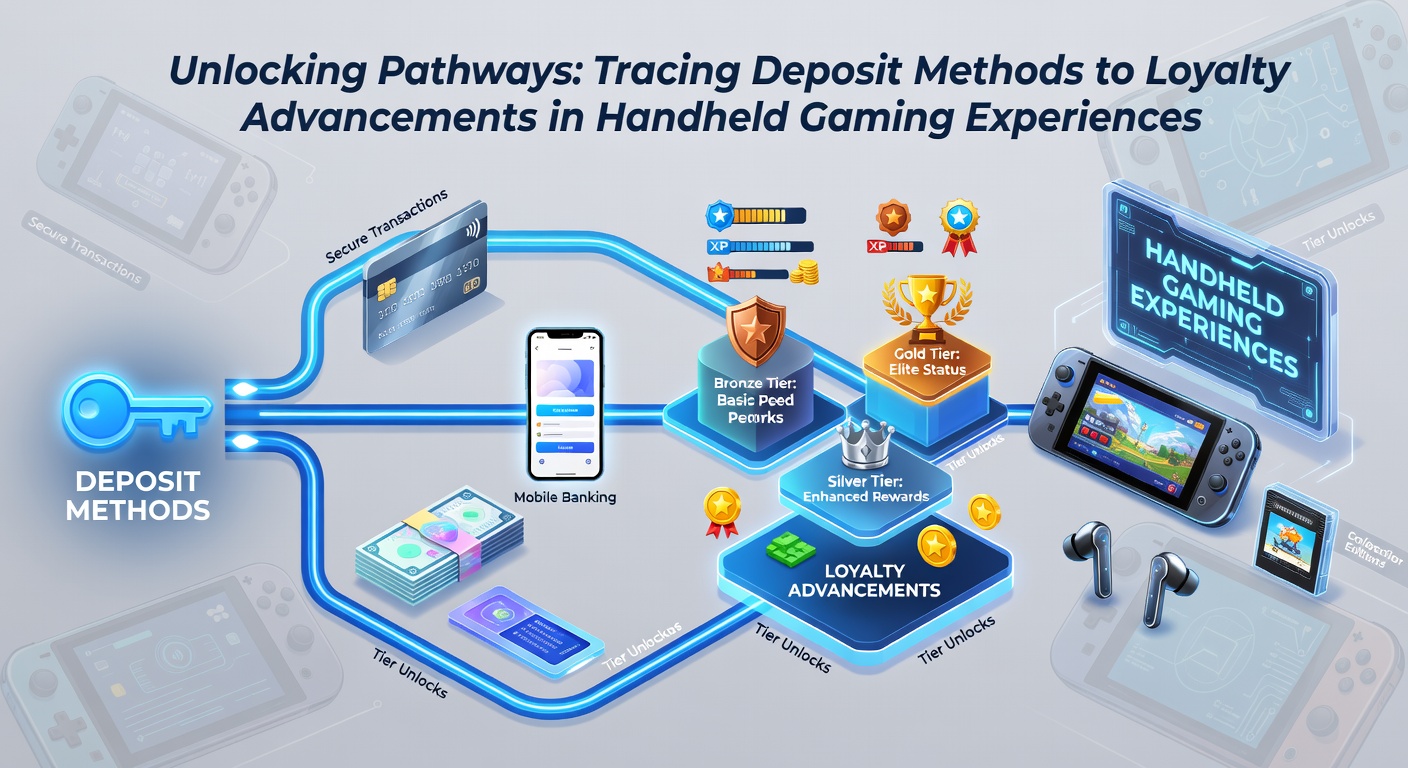 Mobile screen showing loyalty tier dashboard with deposit history and upcoming rewards
